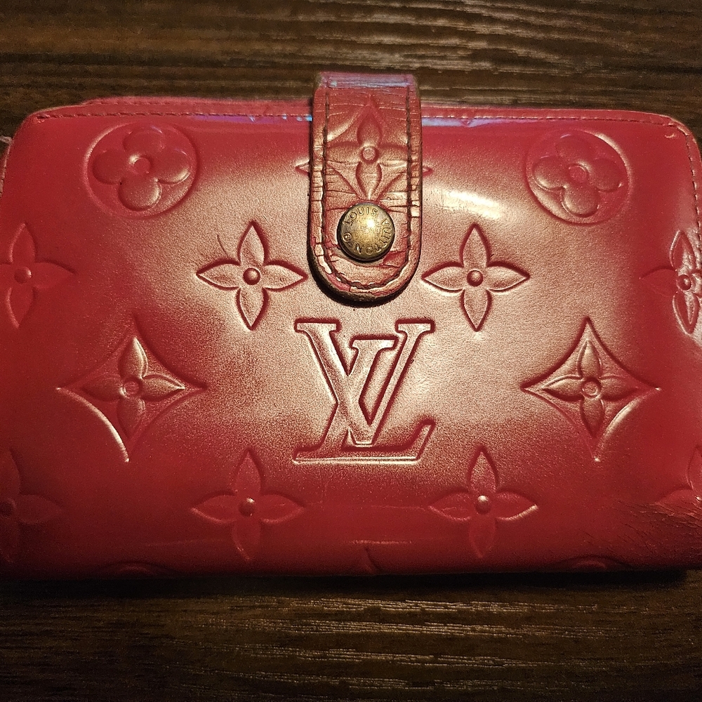 Louis Vuitton Red Wallet
